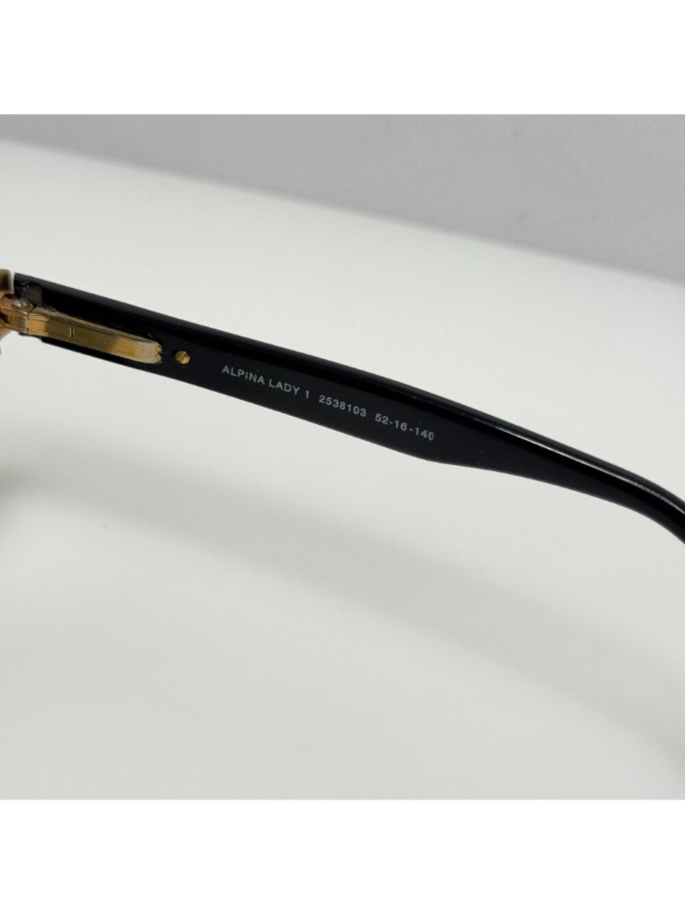 Alpina Sunglasses Lady 1 2538103 Germany Vintage Rare 52-18-140 - Picture 5 of 9